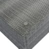 8 Pieces Outdoor Patio Furniture Sets, Garden Conversation Wicker Sofa Set, Single Sofa Combinable - Beiges / Gray - Image 20