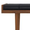 Anya - Ottoman Bench - Black - Image 4