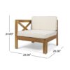 Alcove - L Shape Sofa Set - Beige - Image 7
