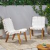 Charlotte - Lounge Chair - White - Image 4
