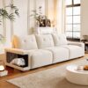 3 Seater Sofa Couch For Living Room, Modern Couches For Small Space, Cat Nest Sofa, For Cat Friendly, Comfy Couch With Waterproof And Cat Scratch Resistant Fabric - Image 2