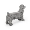 Cocker Spaniel Dog Statue - Gray - Image 10