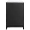 Versatile Outdoor Cabinet With Folding & Expandable Work Surfaces, Ample Storage Space, And Lockable Wheels - Matte Black - Image 21