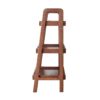Premium Storage Organizer, 3-Tier Beech Shoe Rack For Entryway, Living Room - Walnut - Image 3