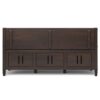 Connaught - Wide Entryway Storage Bench - Chestnut - Image 12