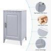 Modern 20.3" Bathroom Vanity With Sink And Functional Storage - Gray - Image 6