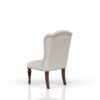 Upholstered Wing Host Chair - Light Gray - Image 2