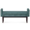 Scott - Ottoman Bench - Smoky Teal - Image 5