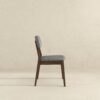 Carlos - Solid Back Side Chair (Set of 2) - Brown / Gray - Image 4