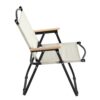 Folding Outdoor Chair For Indoor, Outdoor Camping, Picnics, Beach, Backyard, Bbq, Party, Patio - Beige - Image 4