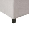 Elegant Design Tufted Top Soft Close Storage Bench Upholstered - Natural - Image 7