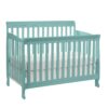 Riley - 4 In 1 Convertible Crib - Turquoise - Image 2