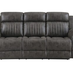 Steban - Reclining Sofa - Gray