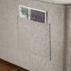 3 In 1 Convertible Sleeper Sofa Bed, Modern Fabric Loveseat Futon Sofa Couch Pullout Bed, Small Love Seat Lounge Sofa Reclining Backrest, Pillows, Pockets, Home Furniture For Living Room - Beige - Image 8