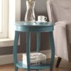 Aberta - Accent Table - Teal - Image 4