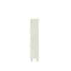 Natural Bohemia Style Shoe Cabinet, Shoe Rack Cabinet With 3 Rattan Flip Drawers, 3 Square Shelves And 1 Storage Drawer, Shoe Organizer With Mulit Storage Space And Hooks For Hallway, Entryway - White - Image 10