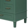Bathroom Vanity, Modern Bathroom Cabinet With Sink Combo Set, Bathroom Storage Cabinet With A Soft Closing Door And 3 Drawers, Solid Wood Frame - Green - Image 17