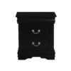 Louis Philippe - 2 Piece Eastern King Bedroom Set - Black - Image 3