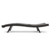 Mysticism Outdoor Chaise Lounge With Adjustable Backrest And Foldable Legs - Brown Multi - Image 7