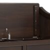 Connaught - Entryway Storage Bench With Shelf - Chestnut - Image 7