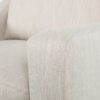 Nightowl - Upholstered Club Chair With Sloped Arms And Wood Legs - Beige - Image 5