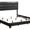 Caldwell - Full Bed Stylish Contemporary - Black - Image 3