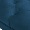 Alma - Tufted Flared Arm Entryway Bench - Teal Blue - Image 7