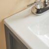 Fully Assembled 18'' Freestanding Single Bathroom Vanity With Ceramic Top - Gray - Image 12