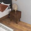Alexandra - Night Stand With 2 Drawers - Walnut Brown - Image 2