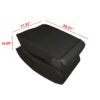 Foldable Gaming Chair With Onboard Speakers, LED Strip Lighting, Bluetooth, Vibration Massage, USB Charging Port - Black - Image 15
