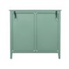 3 Drawer Cabinet For Bedroom, Living Room, Or Study, American Furniture - Light Green - Image 11