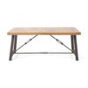 Catriona - 3 Piece Wood Outdoor Dining Set - Teak - Image 3
