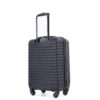 20" Carry On Luggage Lightweight Suitcase, Spinner Wheels - Black - Image 9