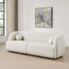 Anna - French Boucle Sofa - White - Image 2