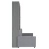 Queen Size Murphy Wall Bed With Cushion - Gray - Image 3
