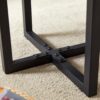Perfectly Integrating Modern And Scandinavian Styles Double Deck Coffee Table - Walnut - Image 13
