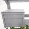 Outdoor Cat House, Diy Cat Enclosure Catio With Double Enter Doors - Light Gray - Image 25