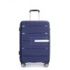 Hardshell Suitcase Double Spinner Wheels Pp Luggage Sets Lightweight Durable Suitcase With Tsa Lock, 3 Piece Set (20/24/28) - Navy - Image 8
