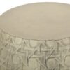 Outdoor Lightweight Concrete Side Table - Antique Yellow - Image 10
