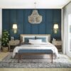 Waverly - Tufted Ottoman Bench - Denim Blue - Image 6