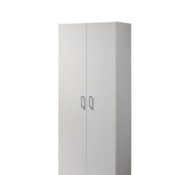 Alara - Height Simplistic Modern Double Door Storage Cabinet - White