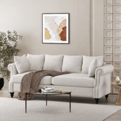 3 Seater Sofa - Beige