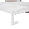 Queen Size Murphy Wall Bed With Cushion - White - Image 11