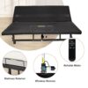 Adjustable Bed Base Frame & Head And Foot Incline Quiet Motor King Size Zero Gravity - Antique Black - Image 4