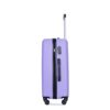 Luggage 4 Piece Lightweight Suitcase With Rotating Wheels, 24" And 28" With Tsa Lock, (16/20/24/28) - Light Purple - Image 15
