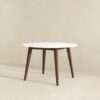 Paloma - Dining Table - Brown / White - Image 4