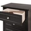 Daniel - Transitional Nightstand - Black - Image 6