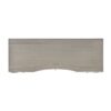 Dauphin - 3 Drawer Executive Desk - Gray Cashmere - Image 4