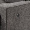 Estelle - Reversible Sleeper Sectional With Storage Chaise Drop-Down Table 2 Cup Holders And 2 USB Ports - Dark Gray - Image 5