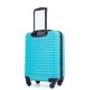 20" Carry On Luggage Lightweight Suitcase, Spinner Wheels - Turquoise - Image 9